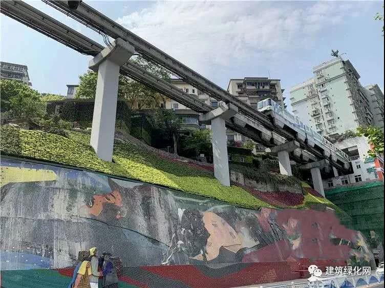 李子坝轨道站,深圳园林绿化公司 李子坝轨道站,深圳园林绿化公司